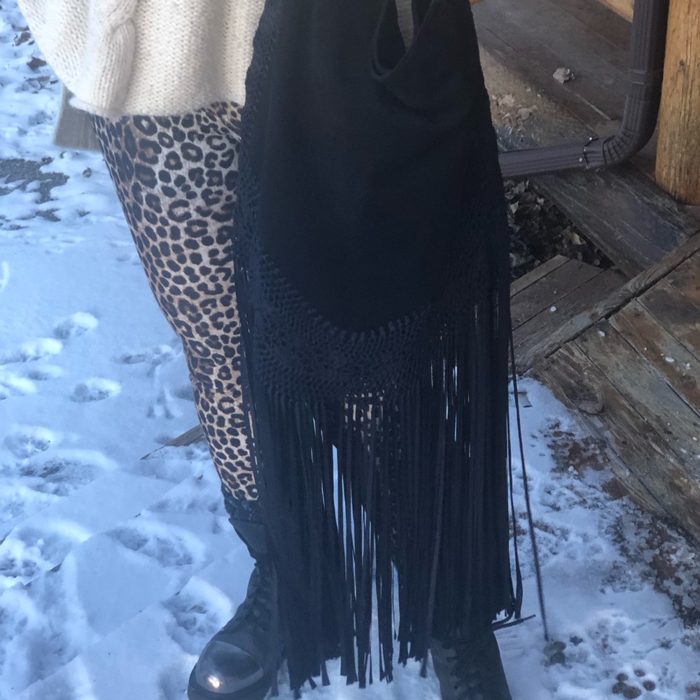Jimmy  Choo long fringe bag